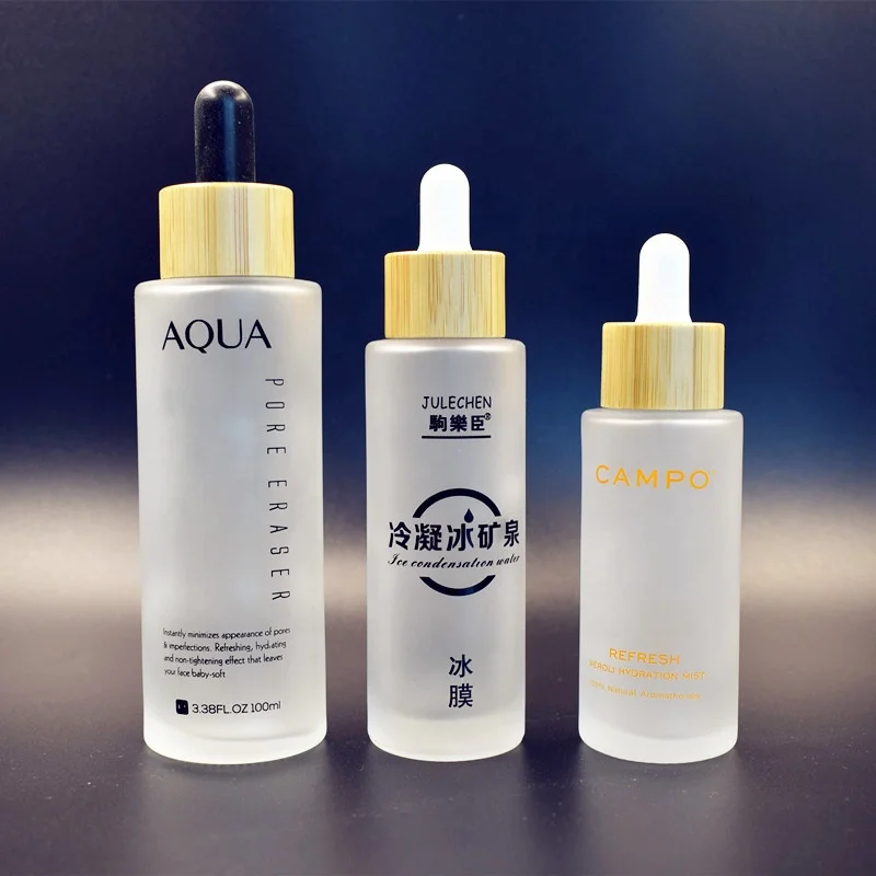 Luxury Skincare Bottles - dijual Perawatan kulit pencetakan minyak esensial