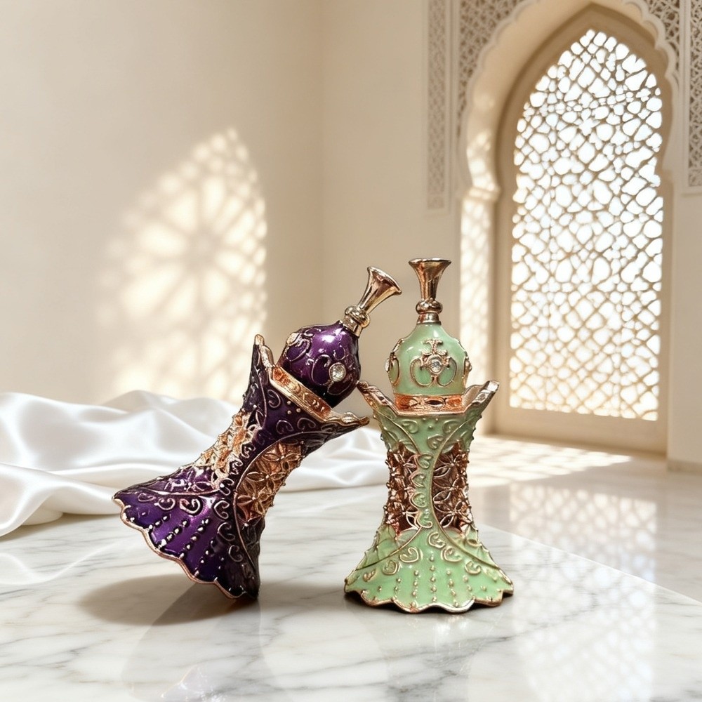 Luxury Skincare In Dubai - Botol Minyak Esensial 3ml Gaya Dubai